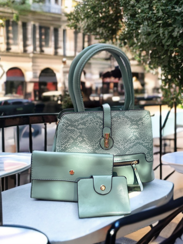 Σετ πράσινης Norina Green Bags - 3 προϊόντα